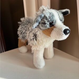 Douglas 7" AUSTRALIAN SHEPHERD DOG stuffed animal cuddle toy